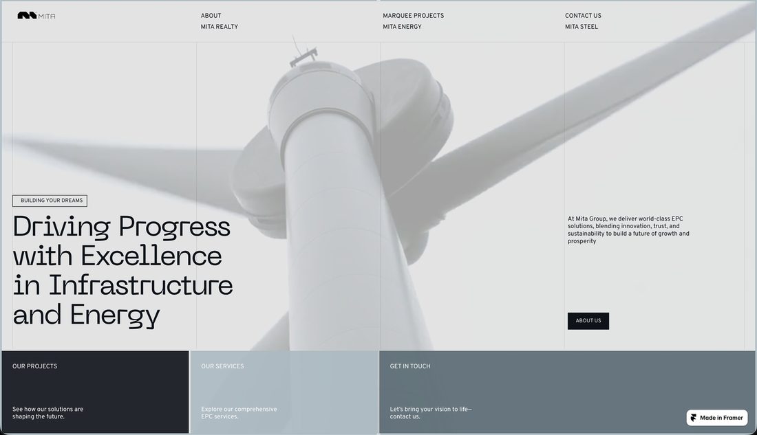 Mita Global website