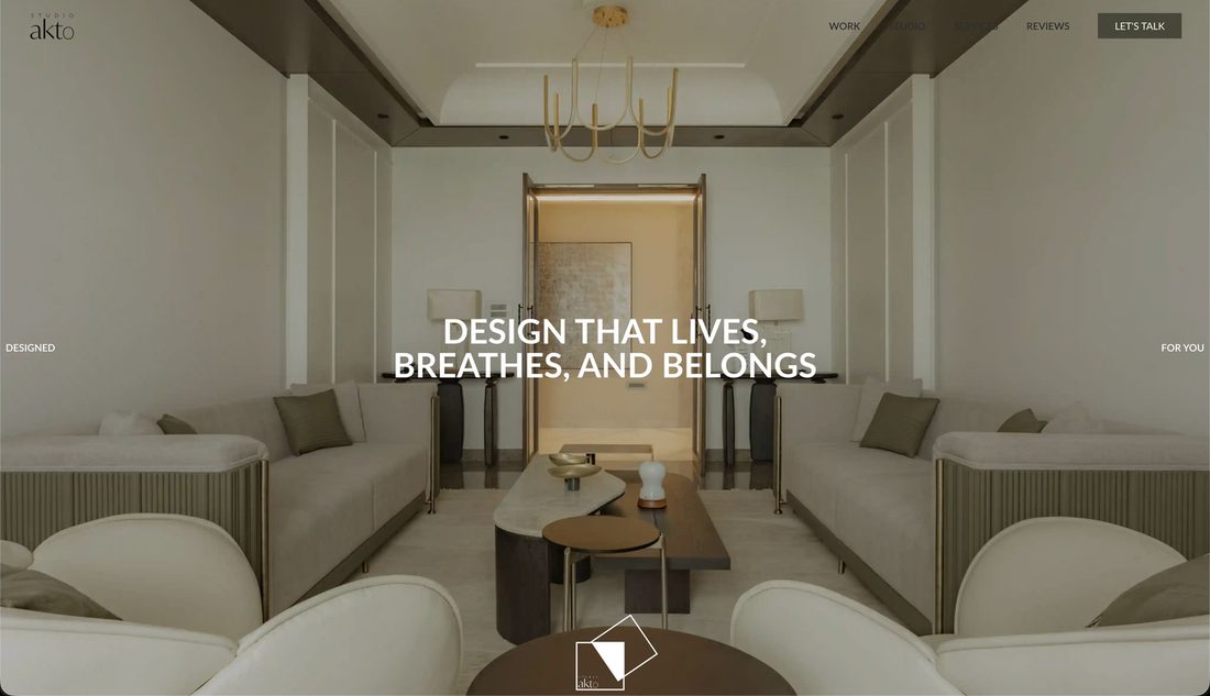 Studio Akto website